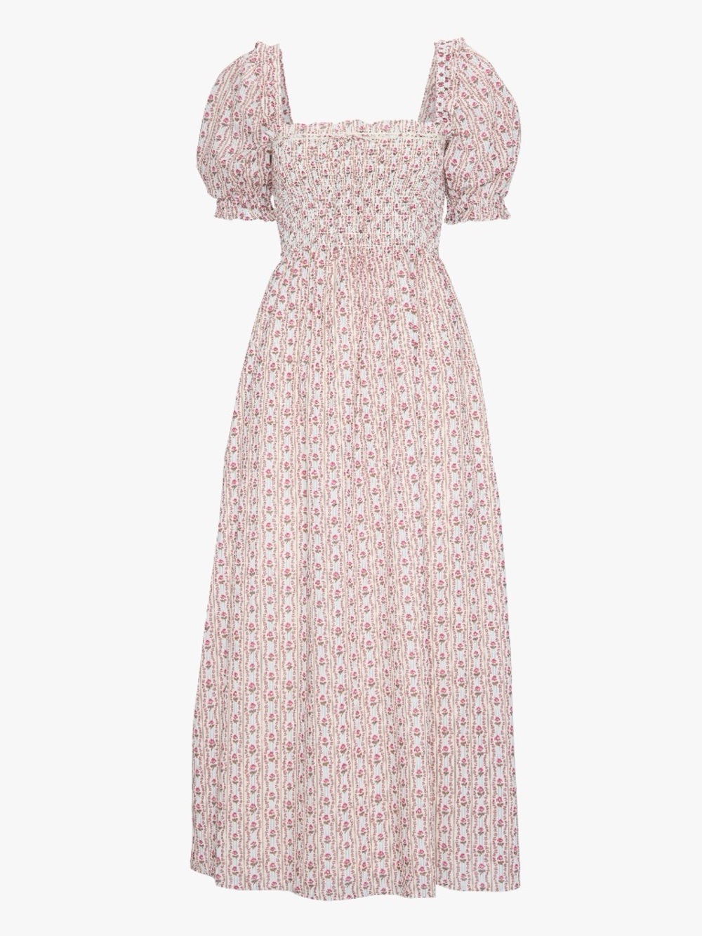 The American Girl® x Hill House Scarlett Nap Dress - Felicity's Historical Print